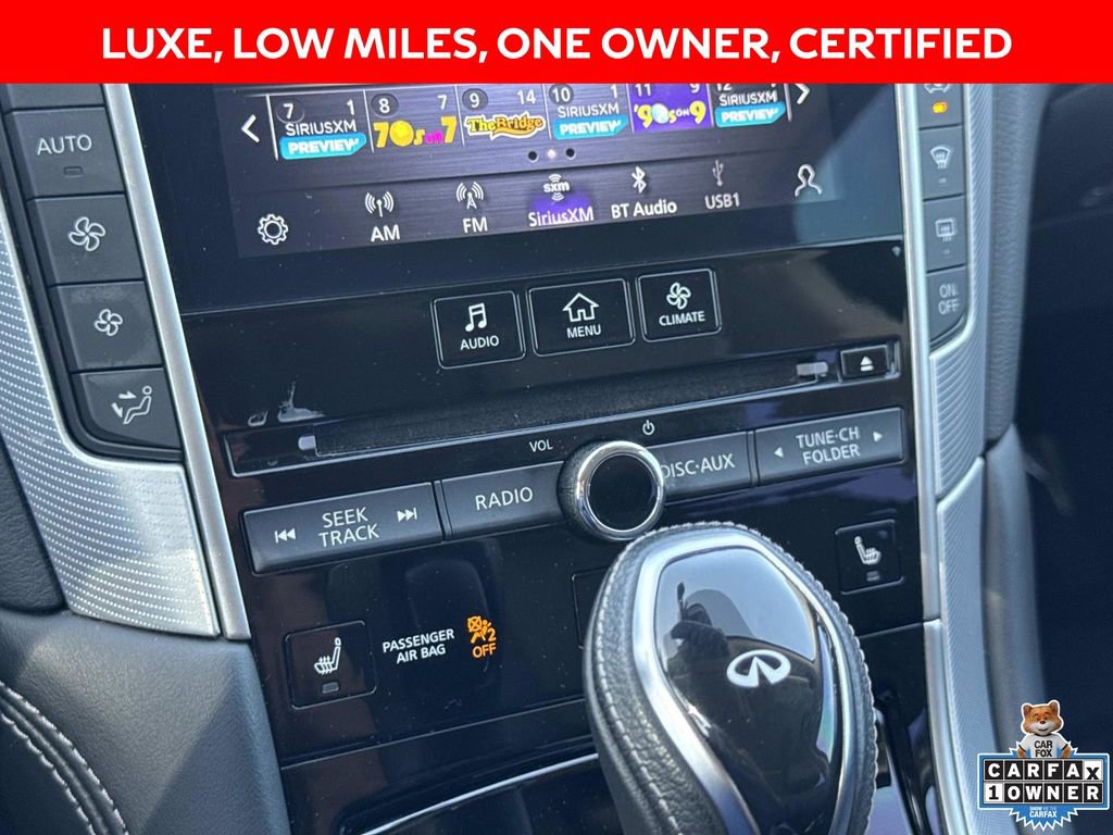 Certified 2023 INFINITI Q50 Luxe w/ Cargo Package image 25