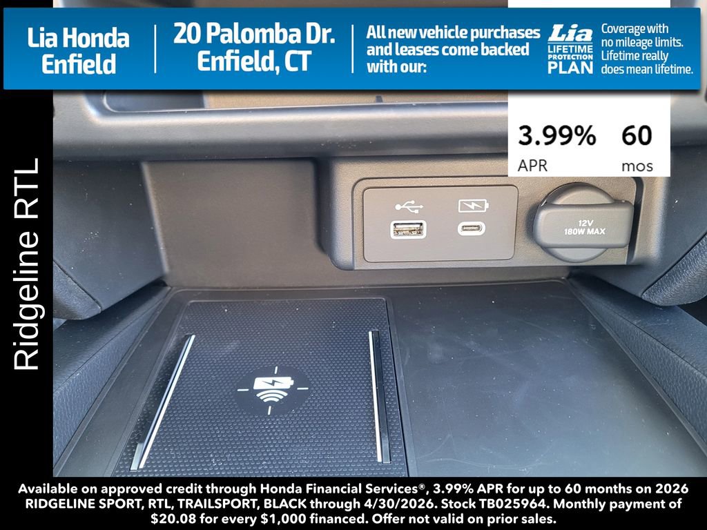 New 2026 Honda Ridgeline RTL image 24
