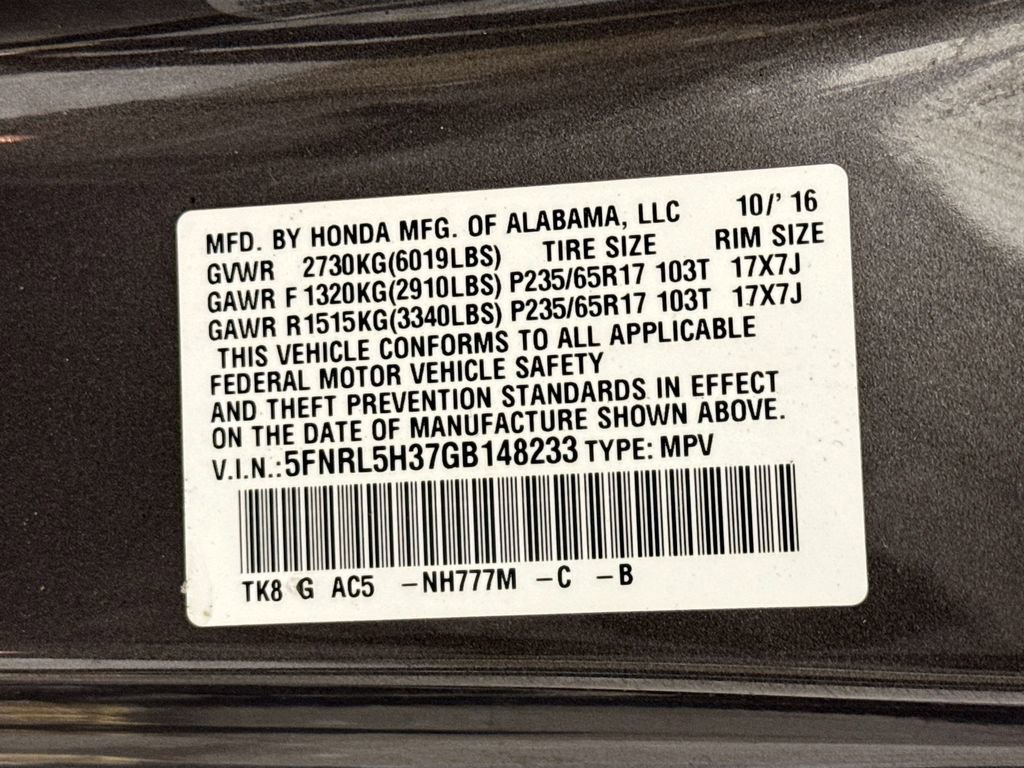 Used 2016 Honda Odyssey SE image 38