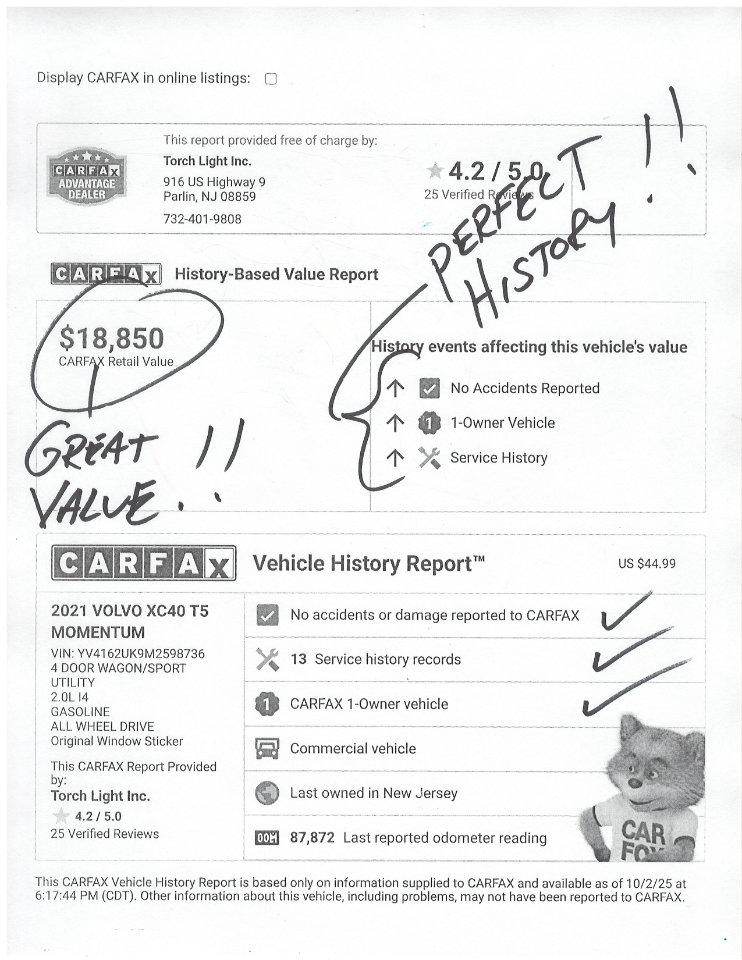 Used 2021 Volvo XC40 T5 Momentum image 25