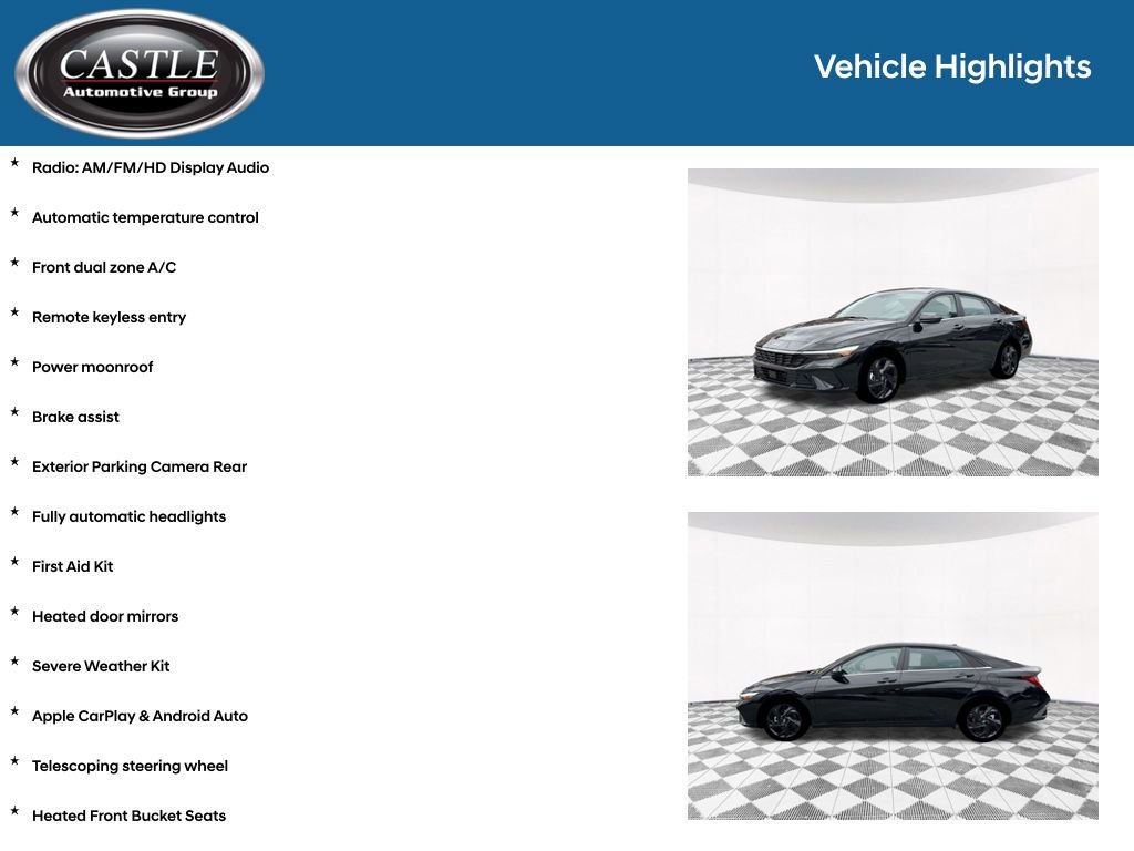 New 2026 Hyundai Elantra SEL Sport Premium FWD image 3