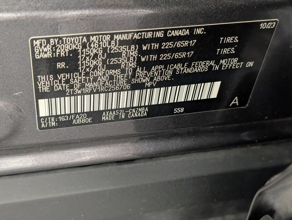 Used 2024 Toyota RAV4 XLE w/ Convenience Package FWD image 37