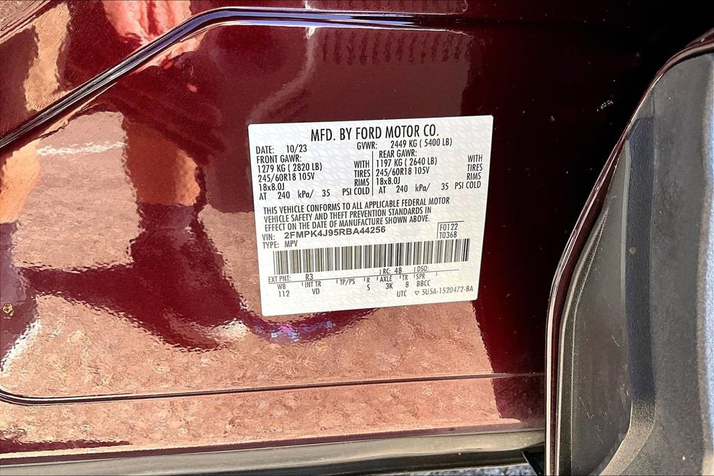 Certified 2024 Ford Edge SEL w/ Convenience Package AWD/4WD image 35