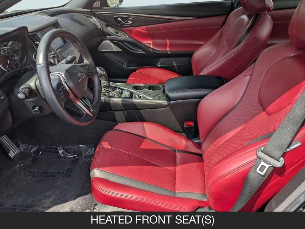 Certified 2022 INFINITI Q60 Red Sport 400 w/ Carbon Fiber Package image 14