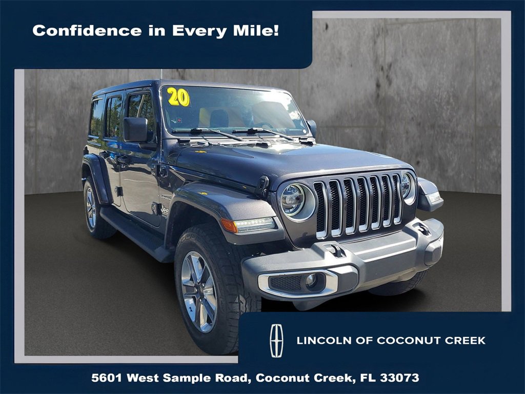 Used 2020 Jeep Wrangler Unlimited Sahara