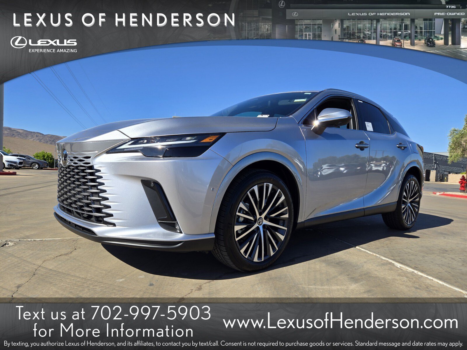 New 2026 Lexus RX 350 FWD