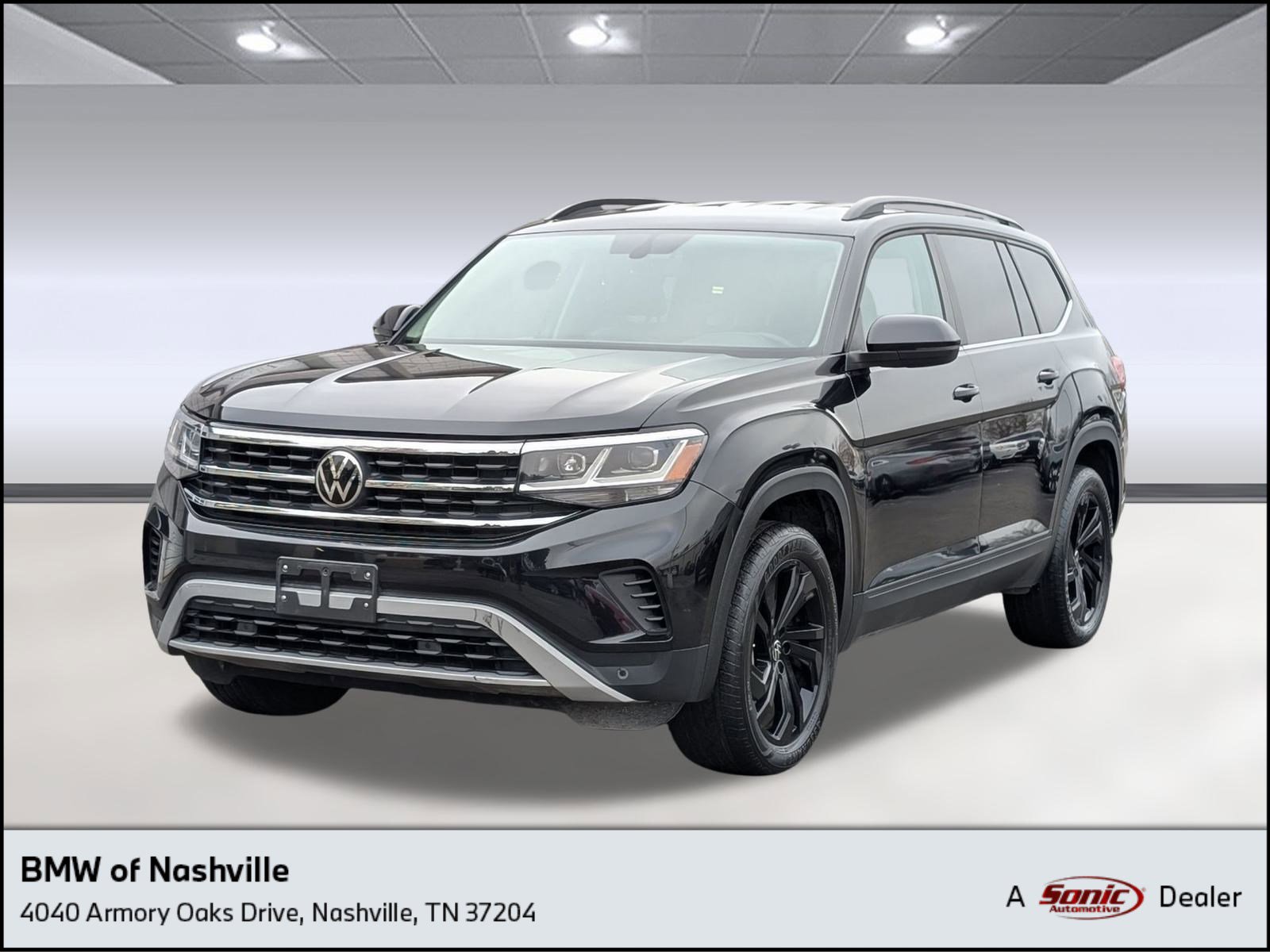 Used 2022 Volkswagen Atlas SE w/ Black Wheel Package image 1