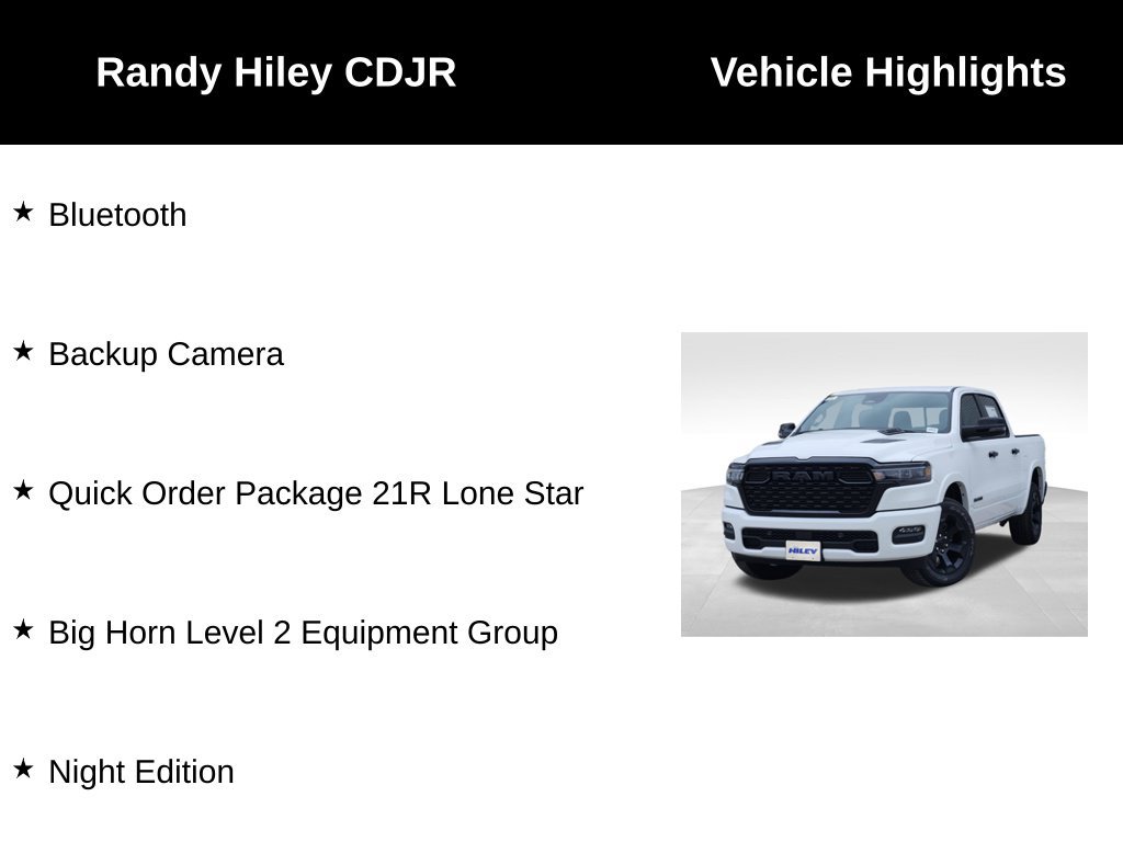 New 2026 RAM 1500 Lone Star AWD/4WD image 5