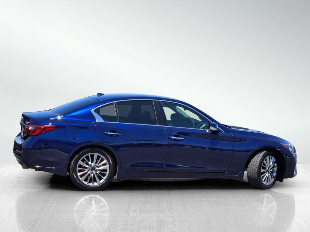Used 2023 INFINITI Q50 Luxe w/ Cargo Package RWD image 3