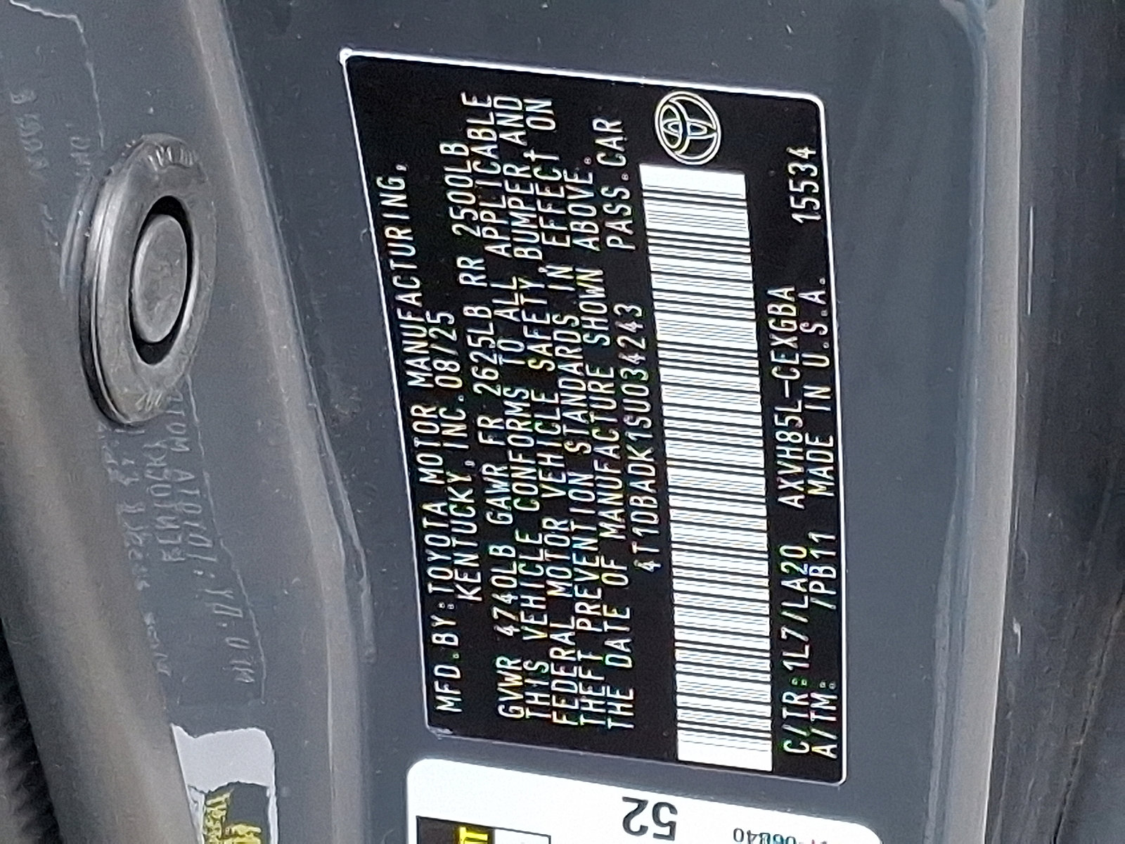 Used 2025 Toyota Camry XLE w/ Premium Plus Package image 26