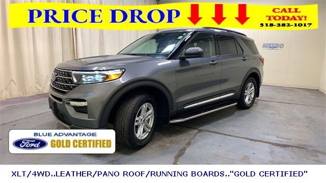 Certified 2021 Ford Explorer XLT w/ Equipment Group 202A image 50