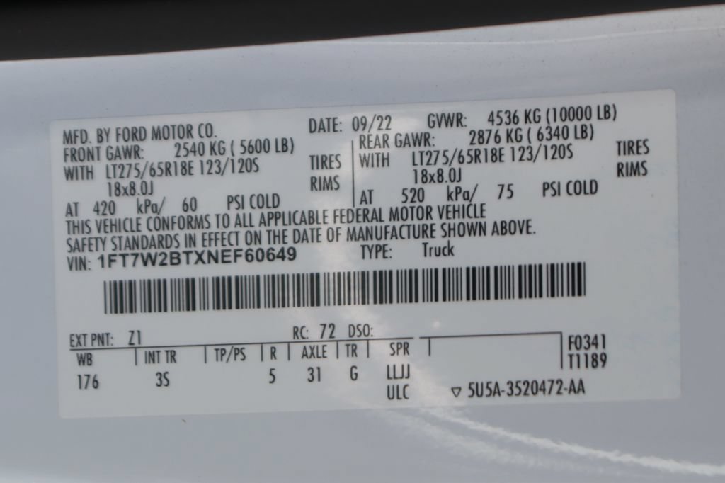 Used 2022 Ford F250 XLT AWD/4WD image 47