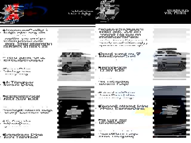 New 2026 Chevrolet Suburban High Country AWD/4WD image 3