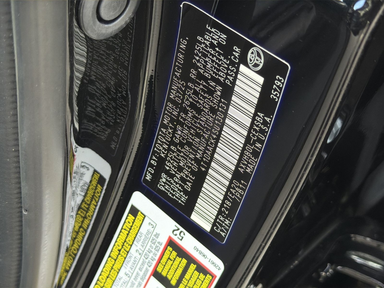 Used 2025 Toyota Camry SE FWD image 28