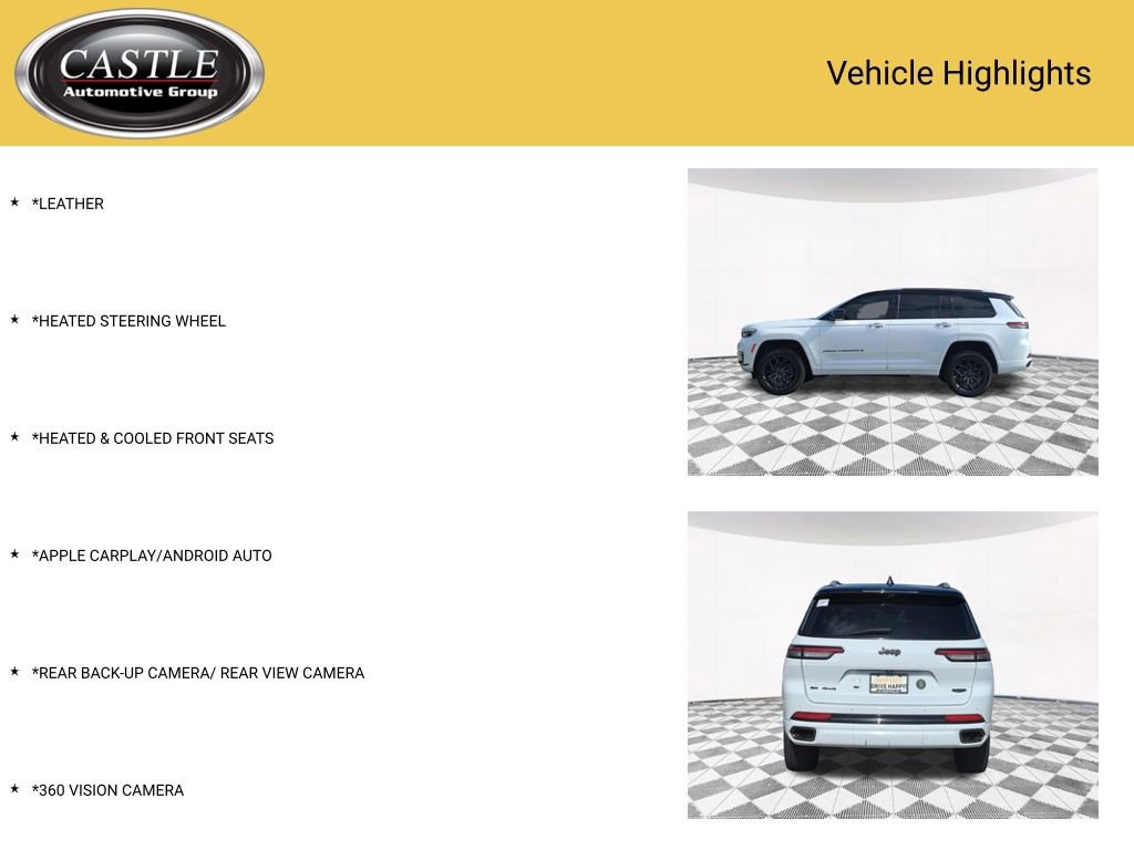 Used 2022 Jeep Grand Cherokee L Summit AWD/4WD image 3