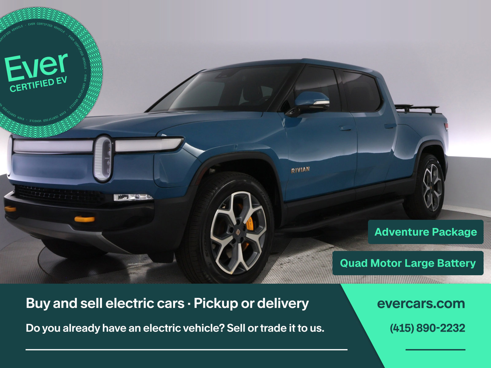 Used 2022 Rivian R1T Adventure