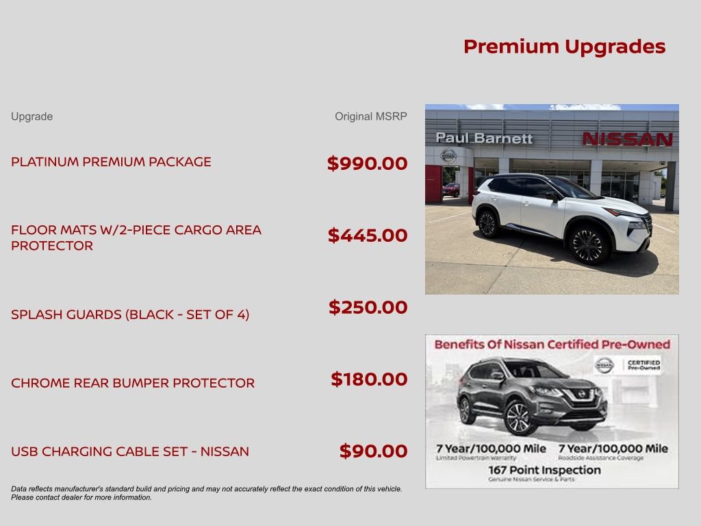 Certified 2024 Nissan Rogue Platinum w/ Platinum Premium Package FWD image 9