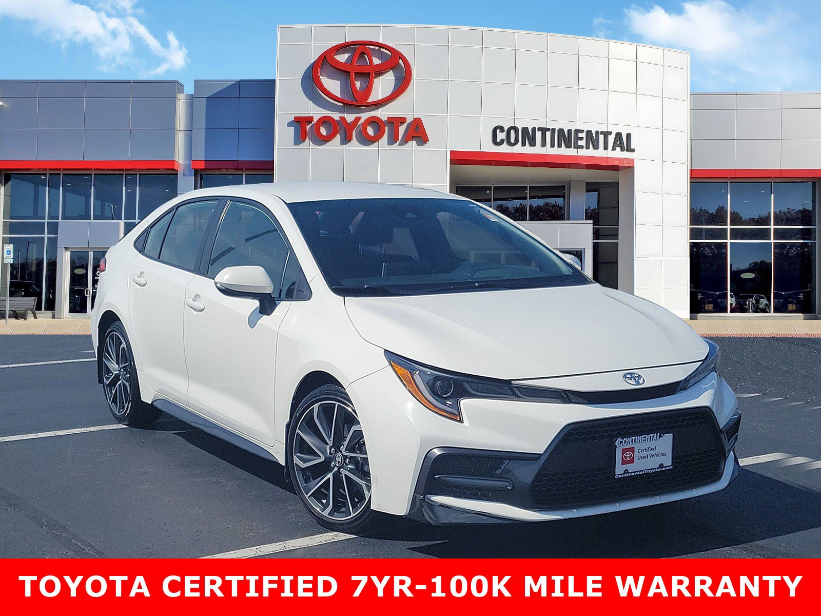 Certified 2021 Toyota Corolla SE FWD image 1