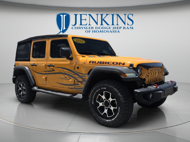 Used 2021 Jeep Wrangler Unlimited Rubicon AWD/4WD image 2