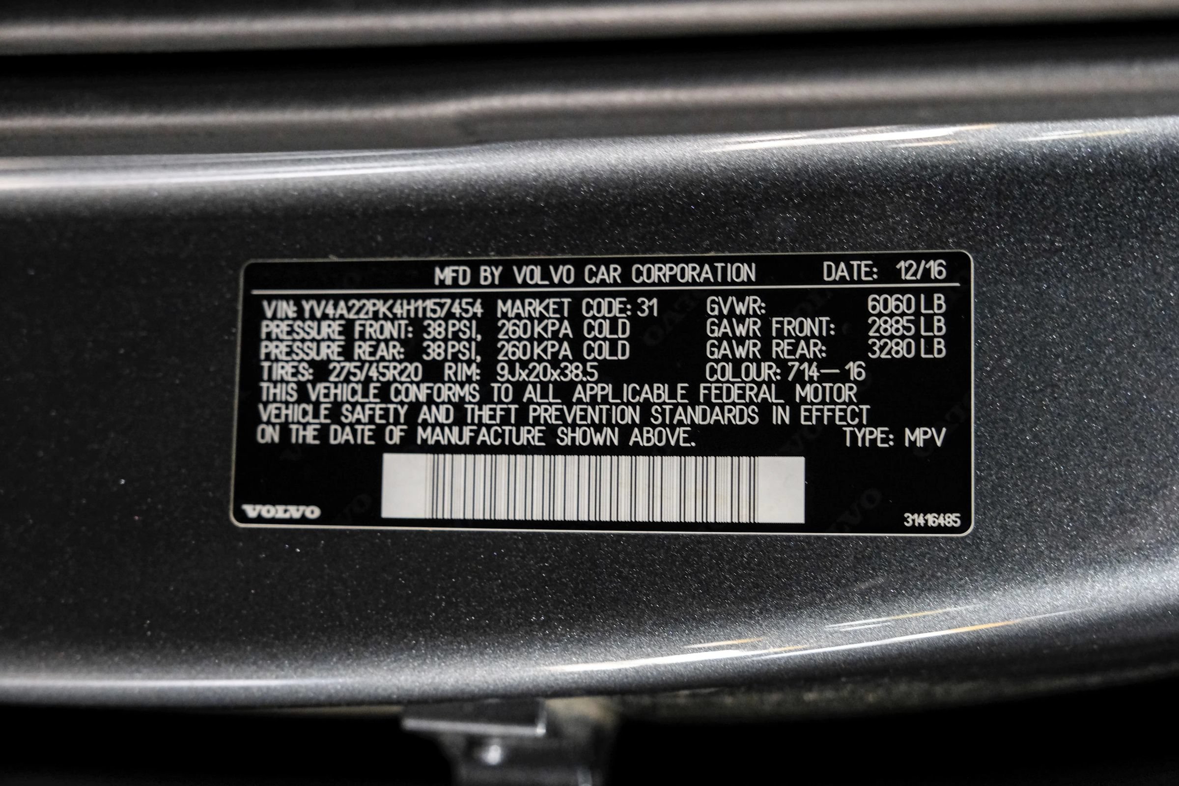 Used 2017 Volvo XC90 T6 Momentum w/ Convenience Package AWD/4WD image 63