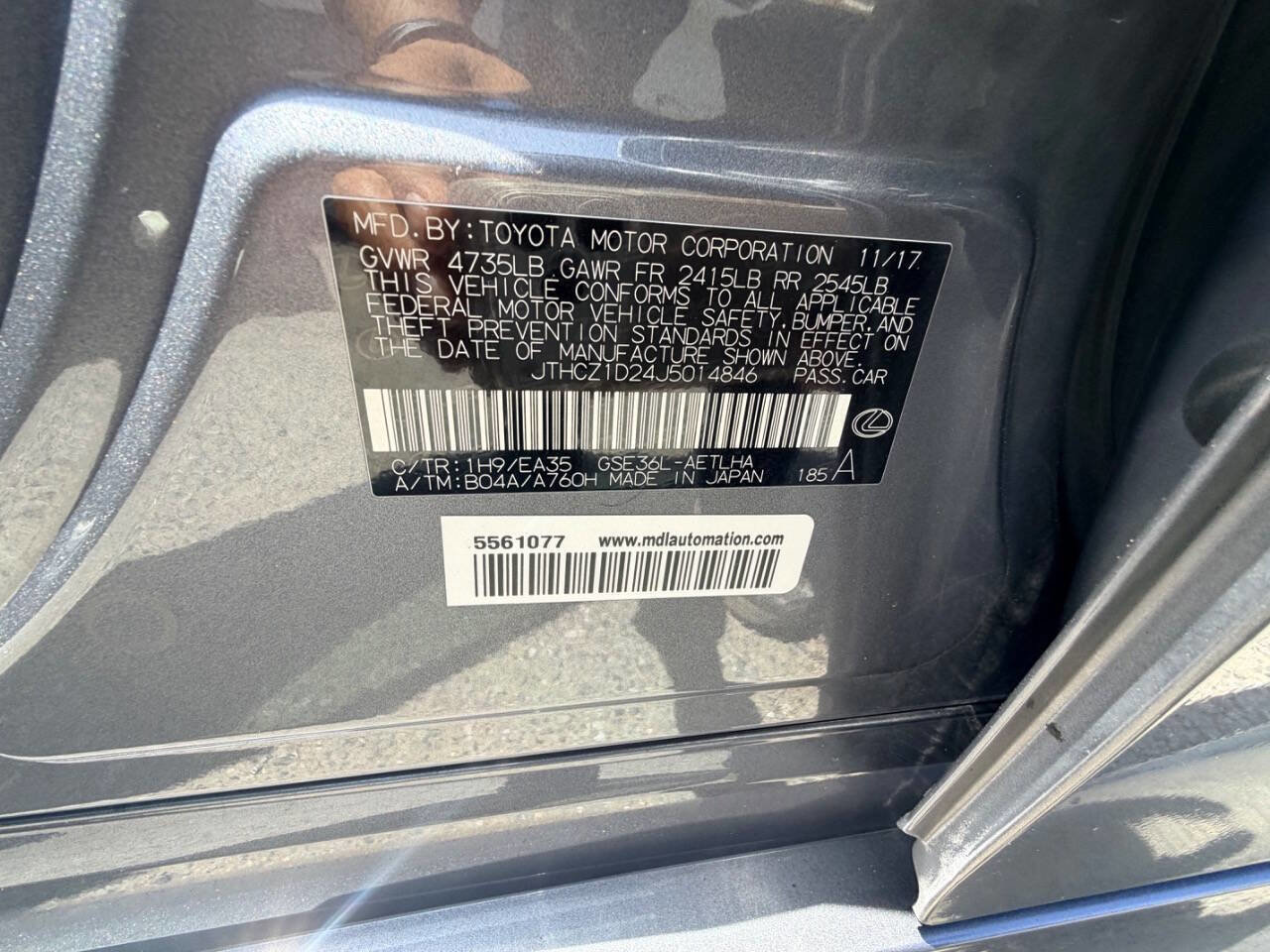 Used 2018 Lexus IS 350 F Sport AWD/4WD image 20