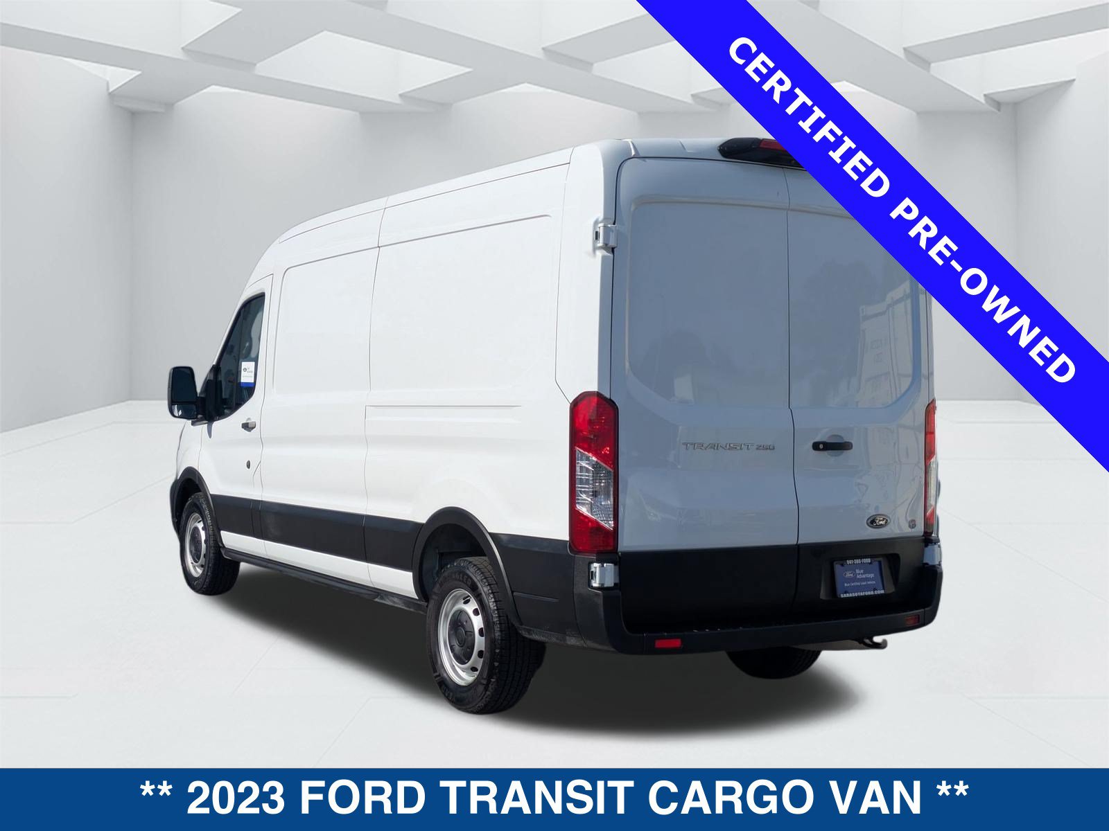Certified 2023 Ford Transit 250 Medium Roof RWD image 6