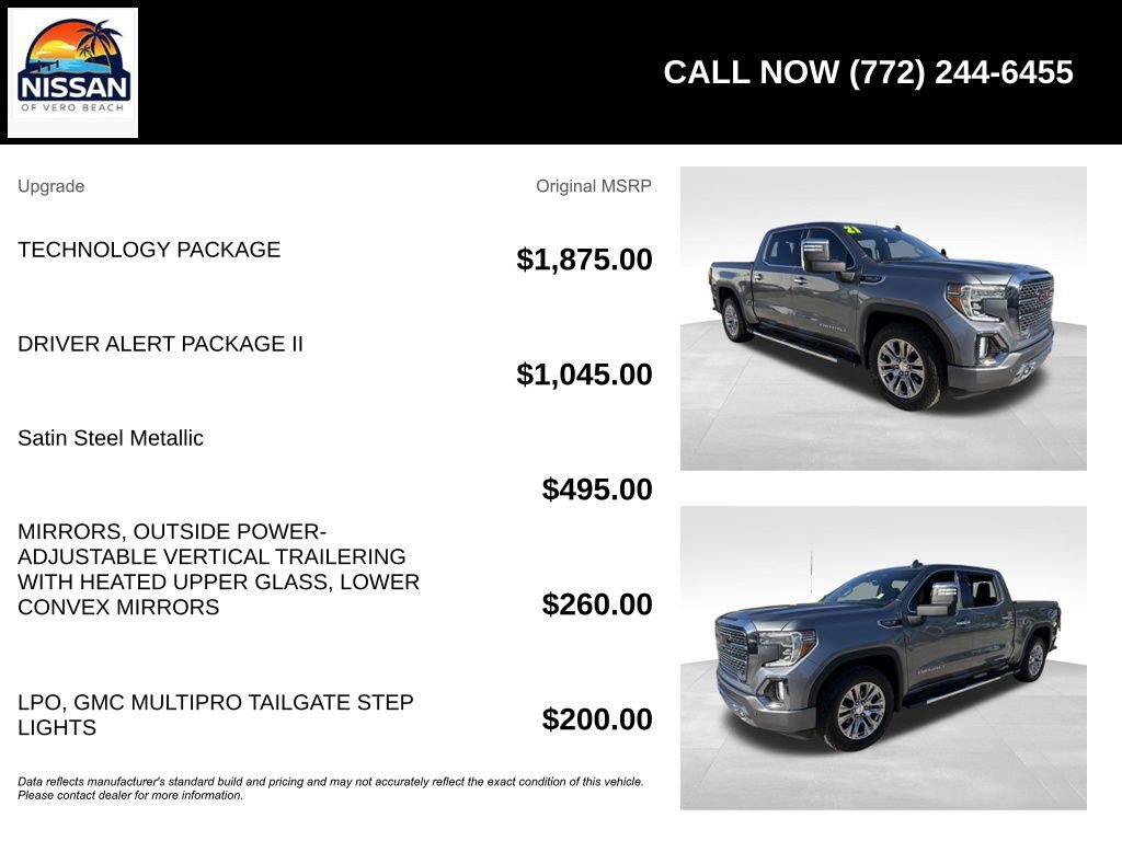 Used 2021 GMC Sierra 1500 Denali w/ Technology Package image 6
