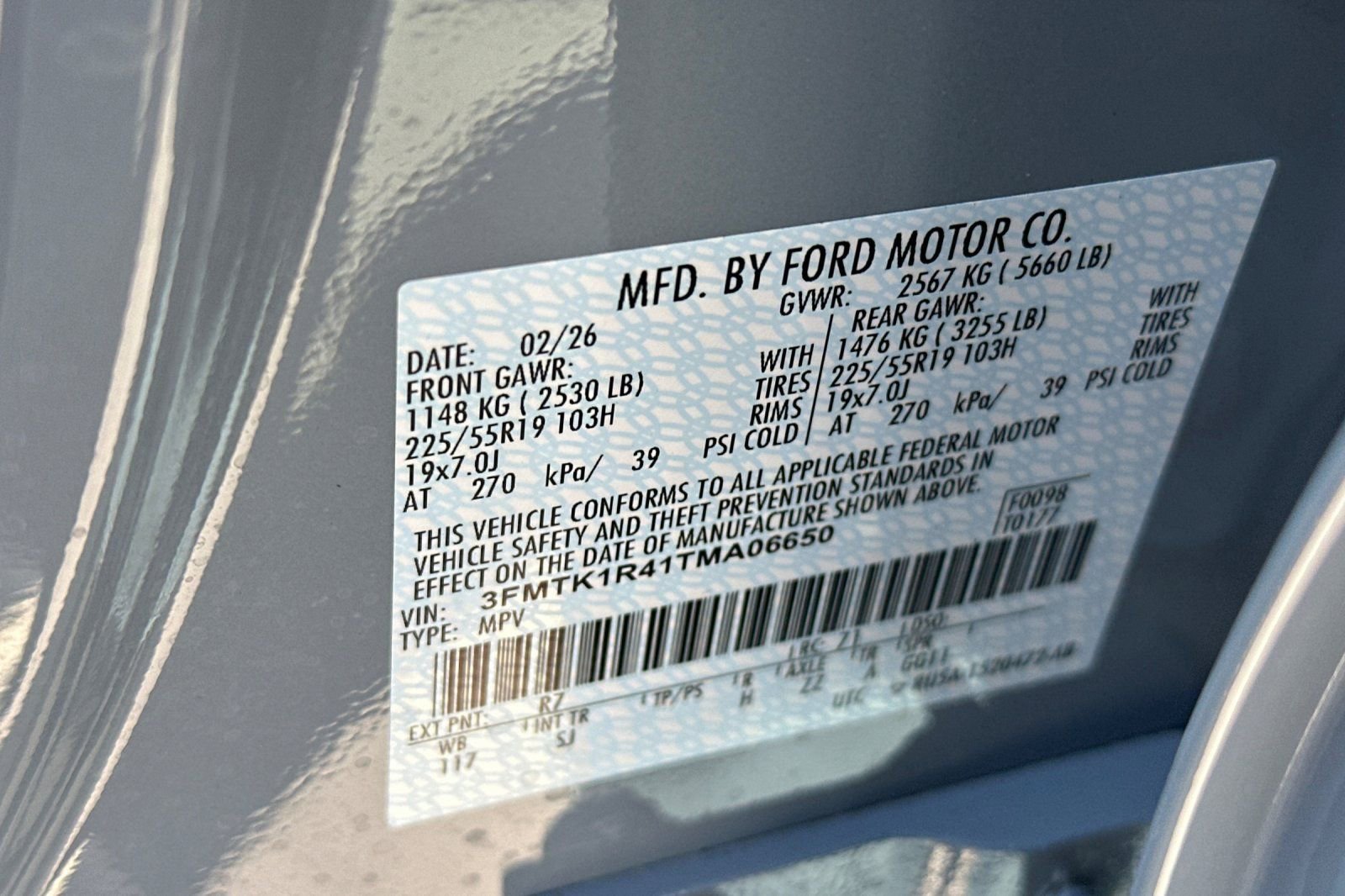 New 2026 Ford Mustang Mach-E Select w/ Interior Protection Package image 27