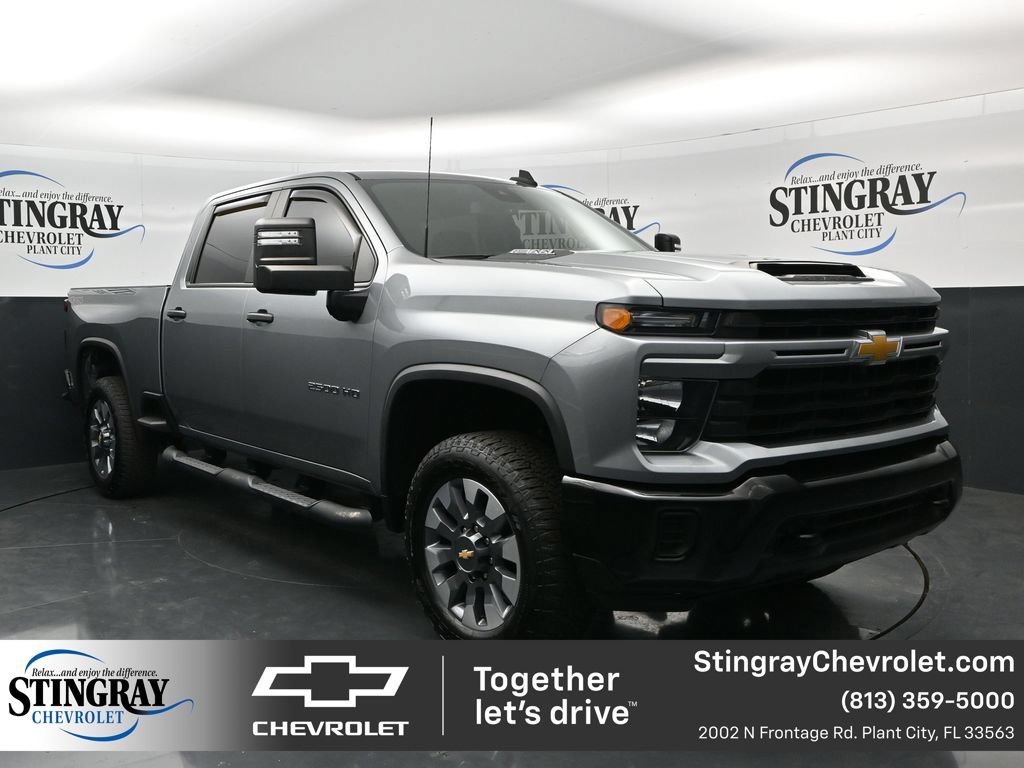 Used 2024 Chevrolet Silverado 2500 Custom w/ Custom Convenience Package AWD/4WD image 1