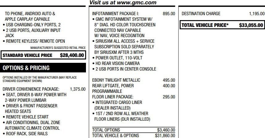 Used 2020 GMC Terrain SLE w/ Driver Convenience Package FWD image 4