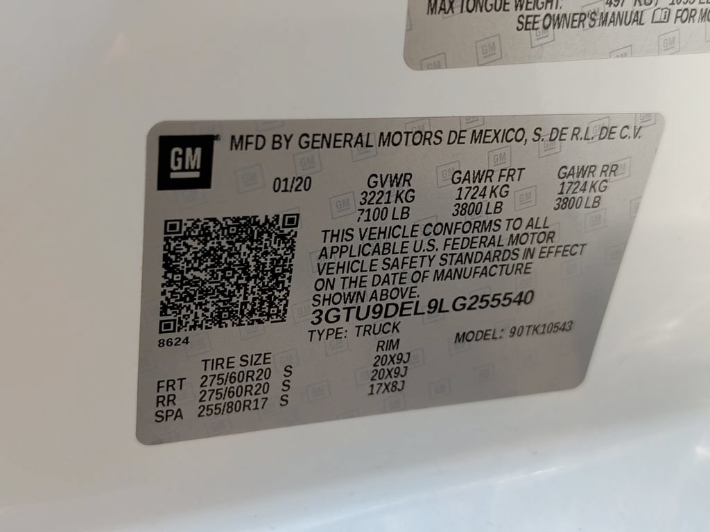 Used 2020 GMC Sierra 1500 SLT w/ SLT Premium Plus Package AWD/4WD image 40
