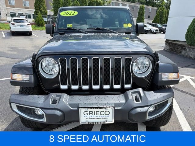 Used 2022 Jeep Wrangler Unlimited Sahara AWD/4WD image 2