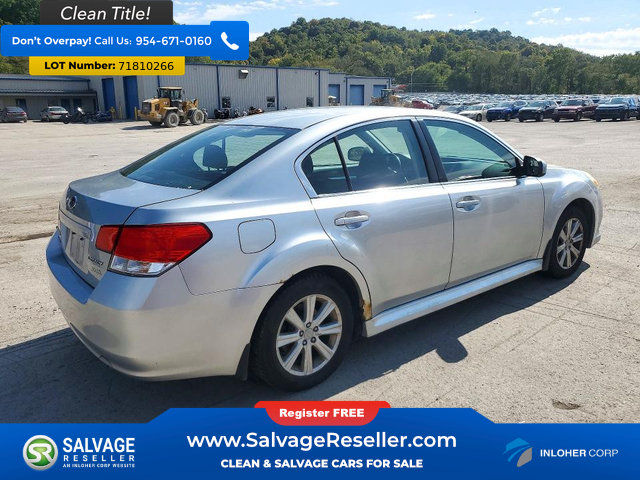 Used 2012 Subaru Legacy 2.5i w/ Alloy Wheel Pkg AWD/4WD image 4