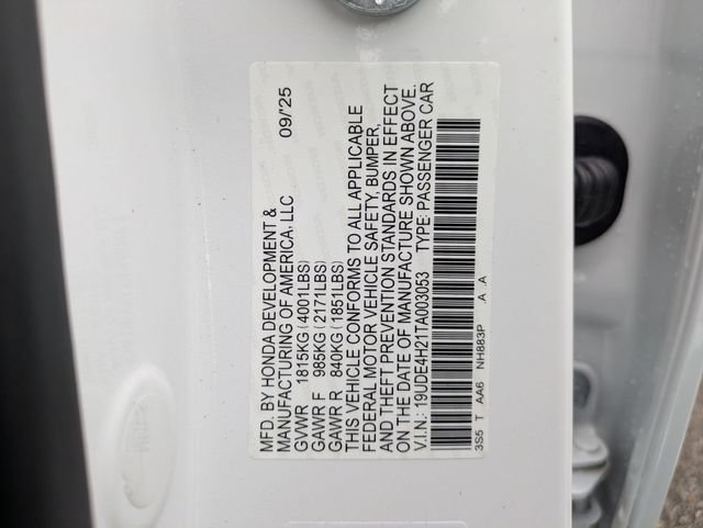 Certified 2026 Acura Integra FWD image 11
