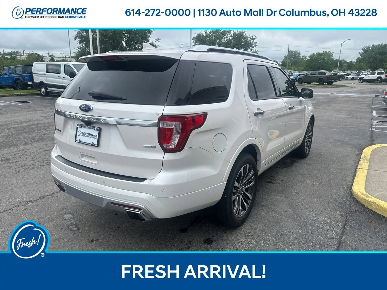 Used 2016 Ford Explorer Platinum AWD/4WD image 4