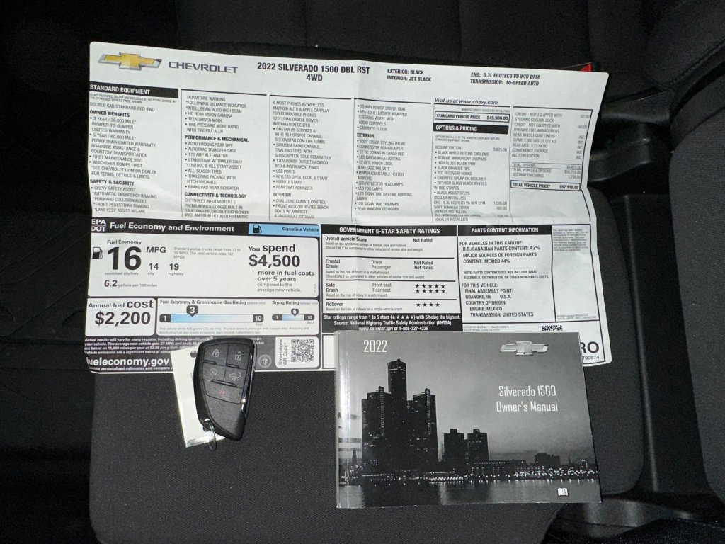 Certified 2022 Chevrolet Silverado 1500 RST w/ Redline Edition image 16
