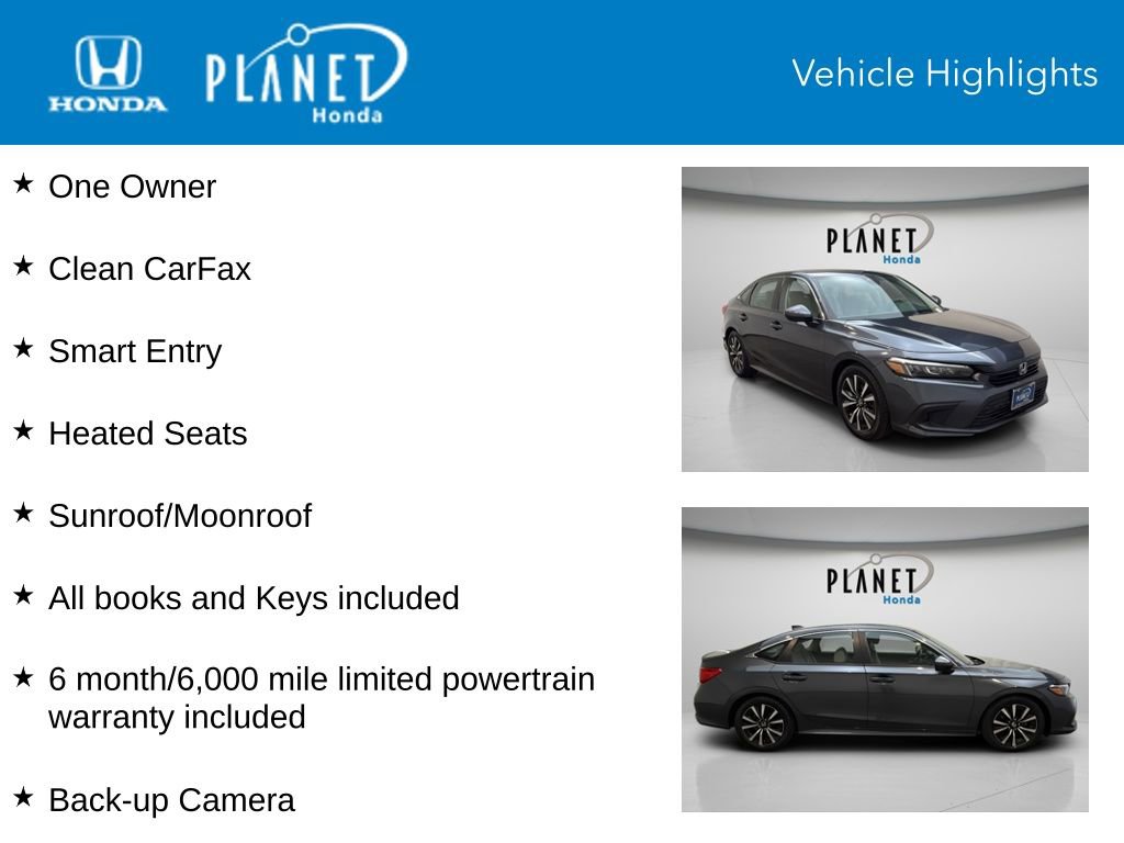 Used 2023 Honda Civic EX image 4