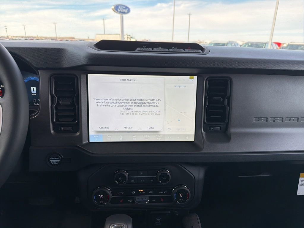 New 2025 Ford Bronco Big Bend w/ Black Diamond Package image 15