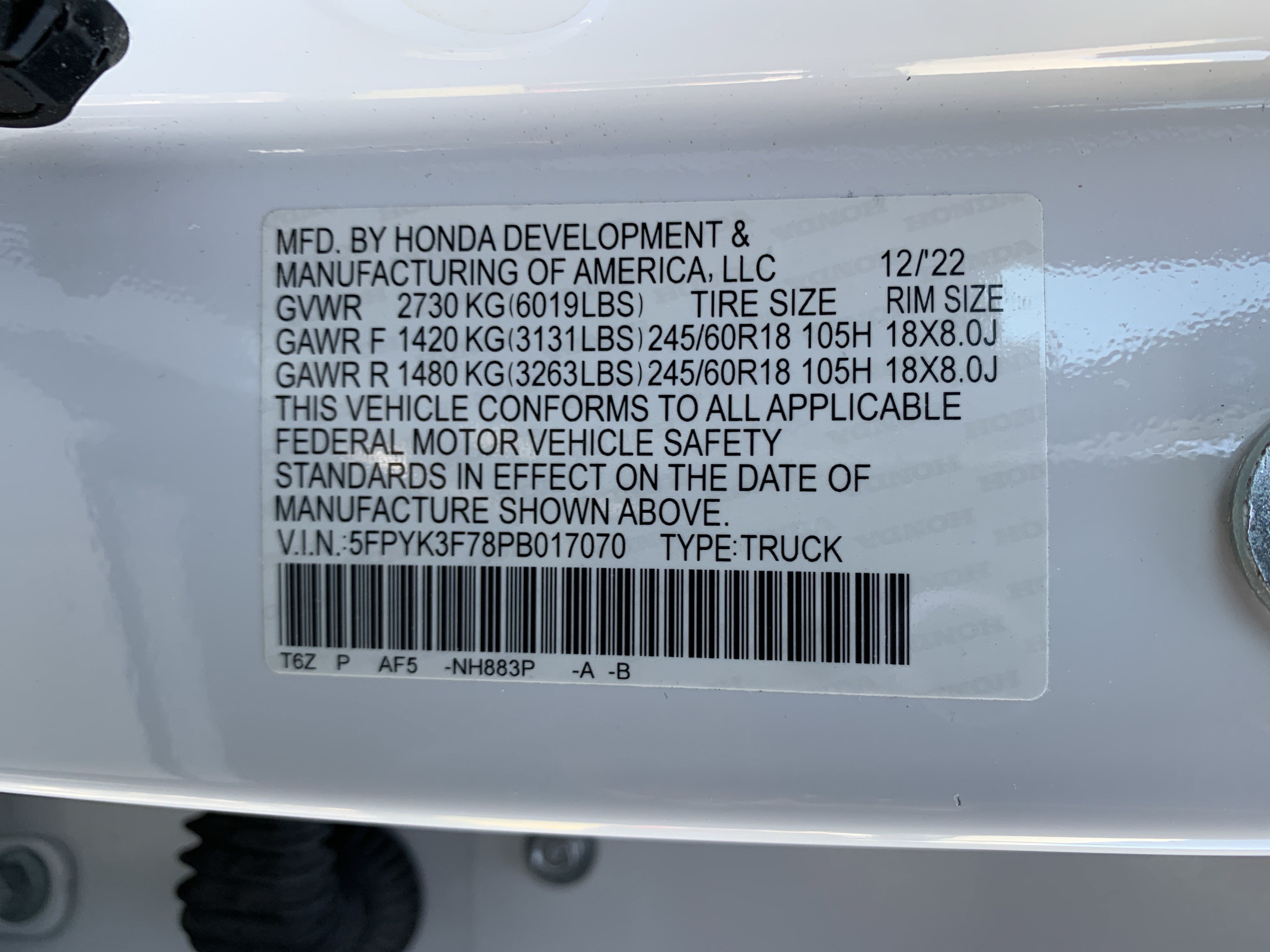 Used 2023 Honda Ridgeline RTL-E image 36