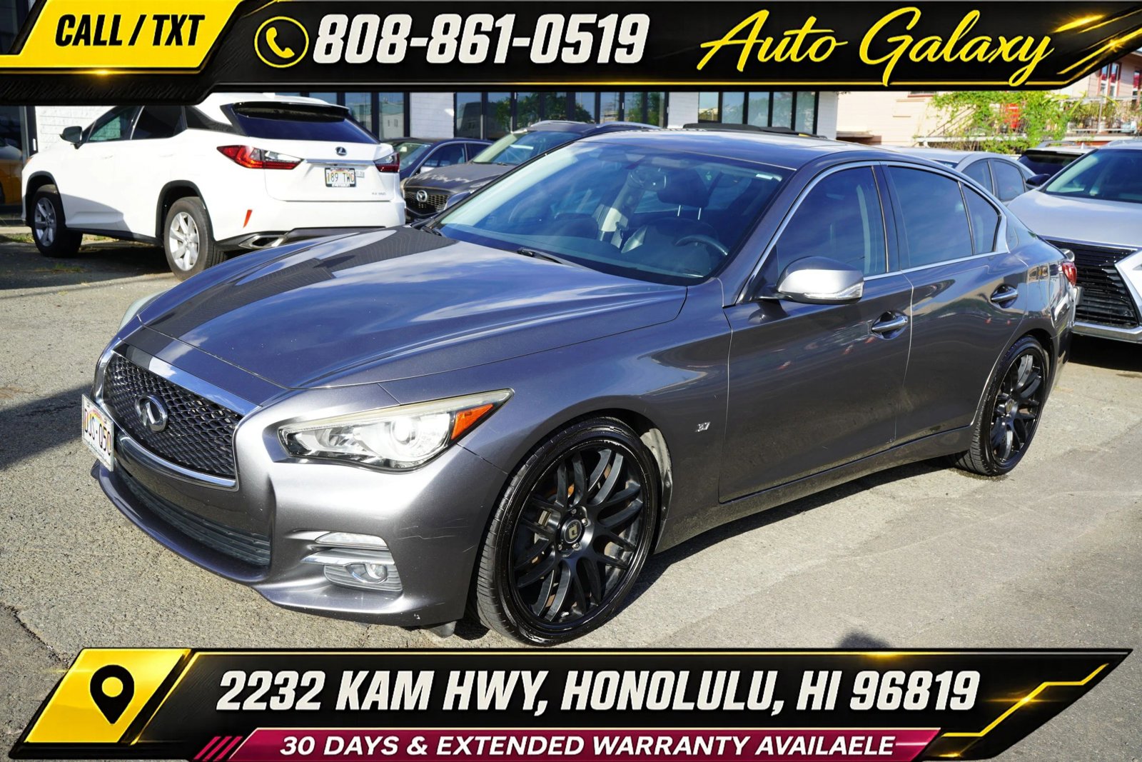 Used 2015 INFINITI Q50 Premium w/ Navigation Package