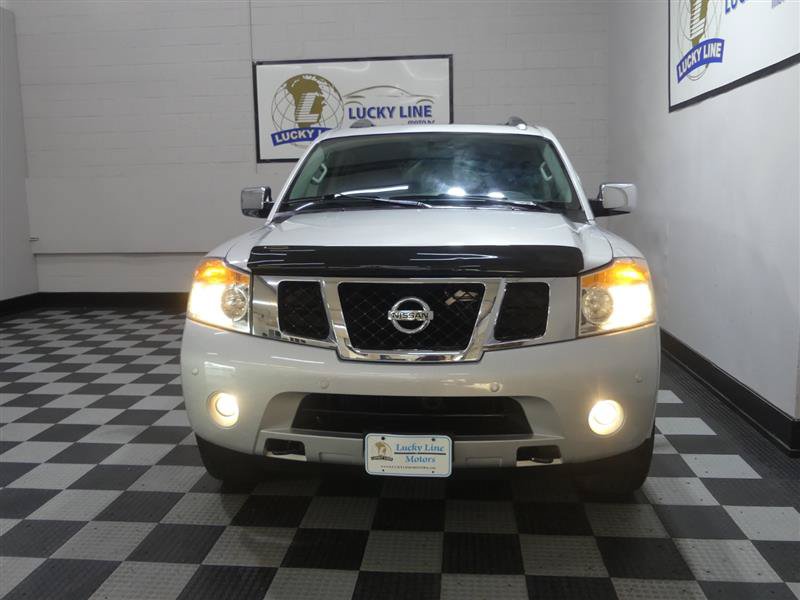 Used 2014 Nissan Armada Platinum w/ 2nd Row Captain Seat Package AWD/4WD image 2