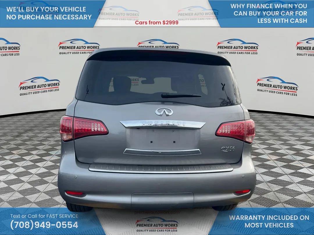 Used 2013 INFINITI QX56 4WD w/ Deluxe Touring Pkg image 5