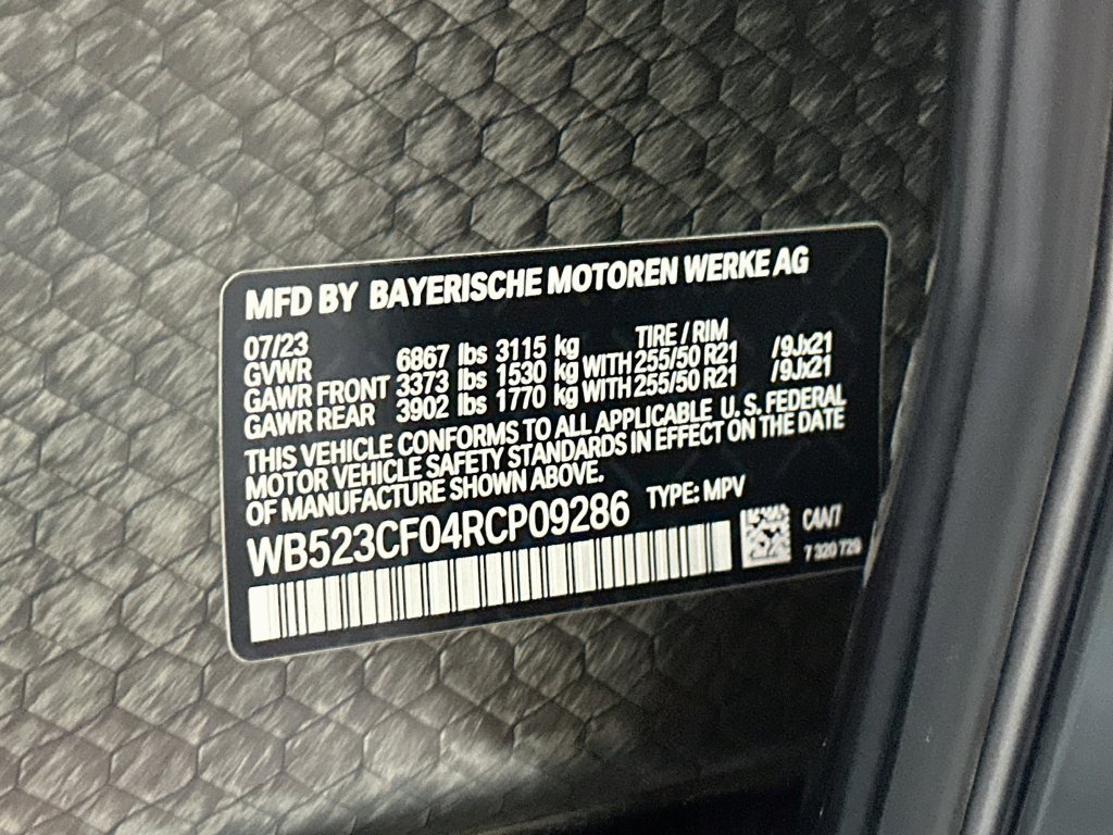 Certified 2024 BMW iX xDrive50 w/ Sport Package AWD/4WD image 33