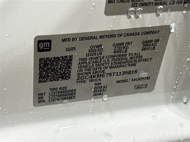 New 2026 Chevrolet Silverado 2500 Custom w/ Snow Plow Prep/Camper Package image 32