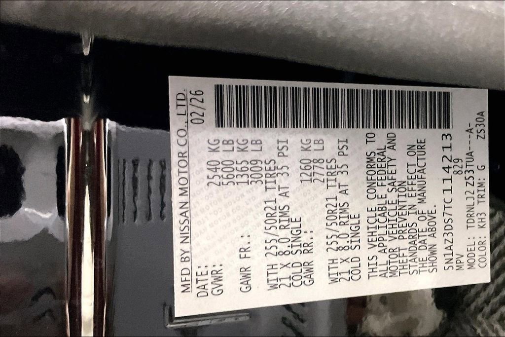 New 2026 Nissan Murano Platinum w/ Cargo Package image 27