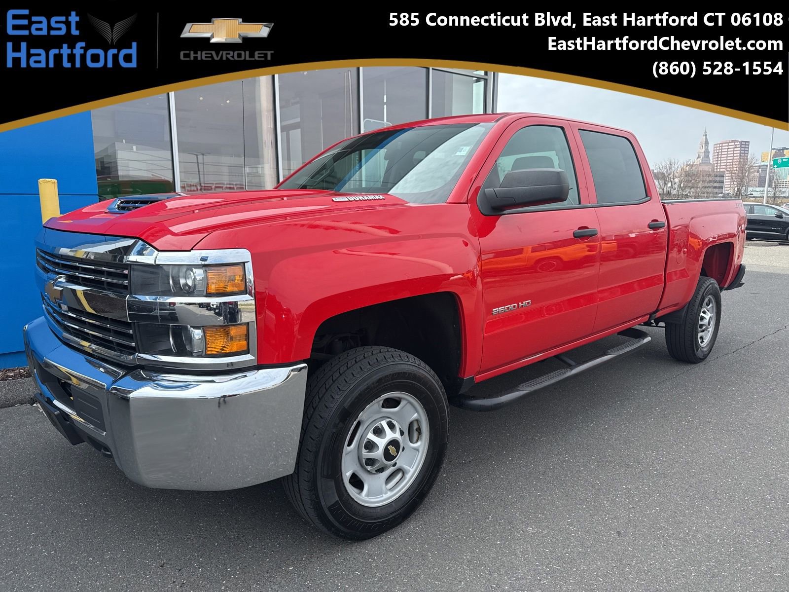 Used 2018 Chevrolet Silverado 2500 W/T w/ Snow Plow Prep Package image 1