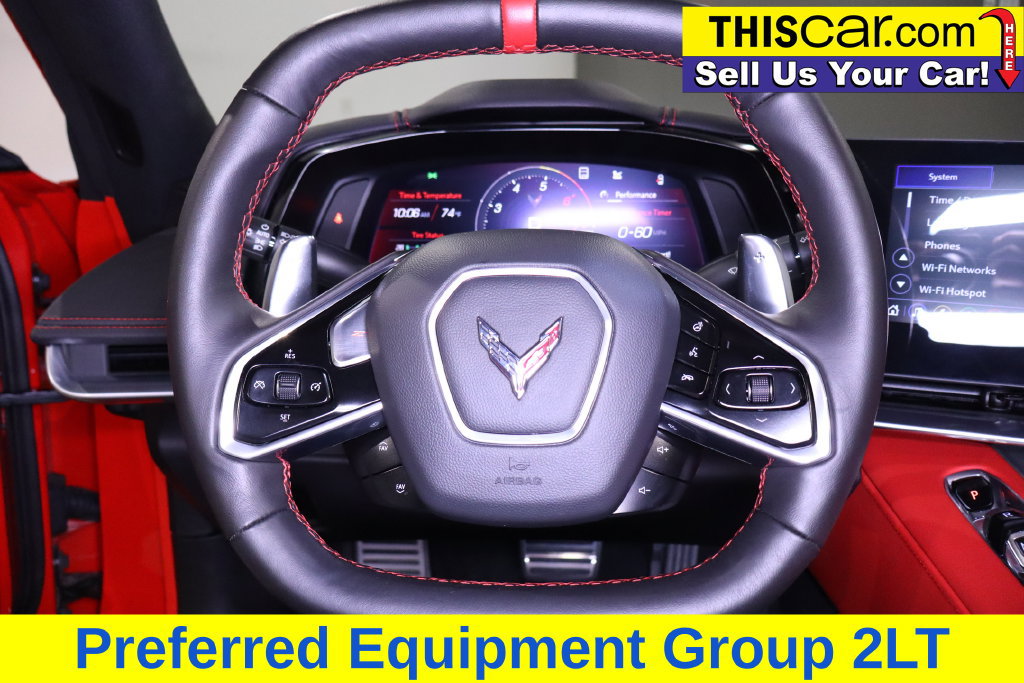 Used 2022 Chevrolet Corvette Stingray Preferred Cpe w/ Z51 Performance Package RWD image 19