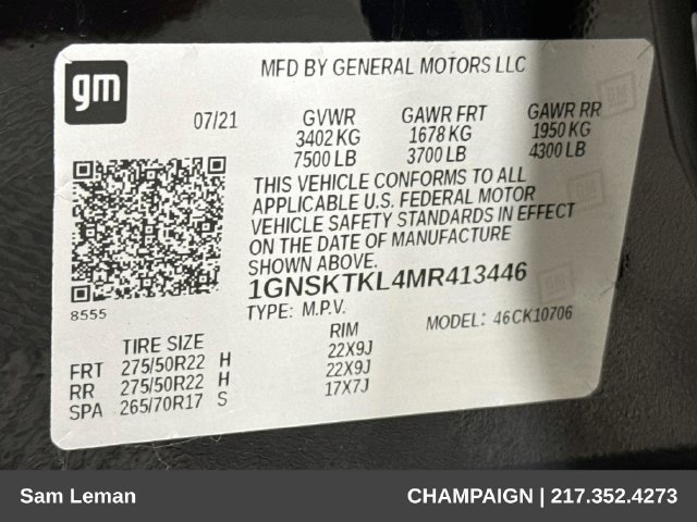 Used 2021 Chevrolet Tahoe High Country AWD/4WD image 34