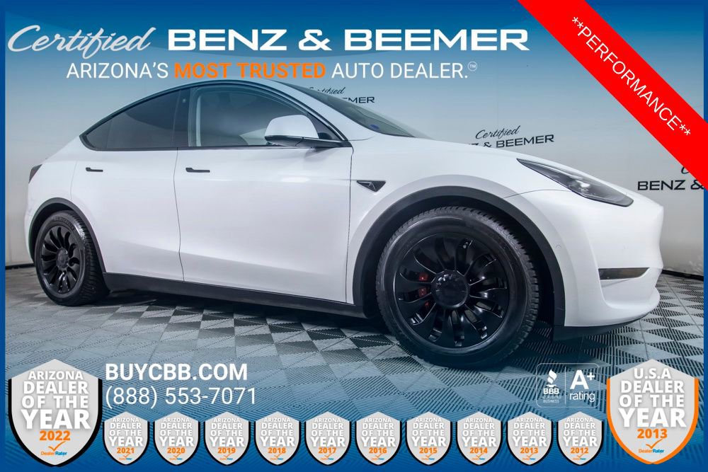 Used 2021 Tesla Model Y Performance AWD/4WD image 1