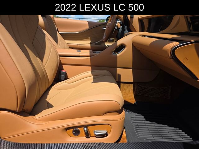 Used 2022 Lexus LC 500 Convertible w/ Touring Package RWD image 10